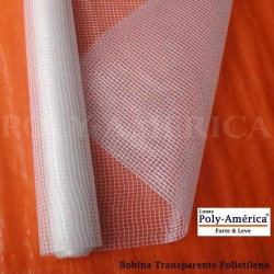 Bobina Transparente Xadrez Polyethileno 50x2,03m